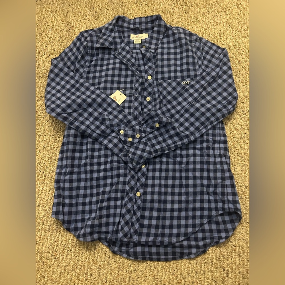 Vineyard Vines Blue Button Down Shirt